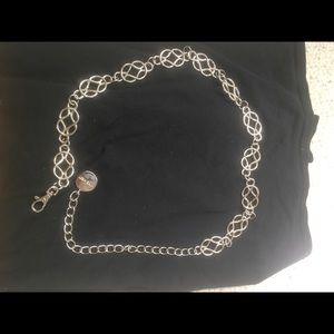 COPY - Nine West silver chain belt